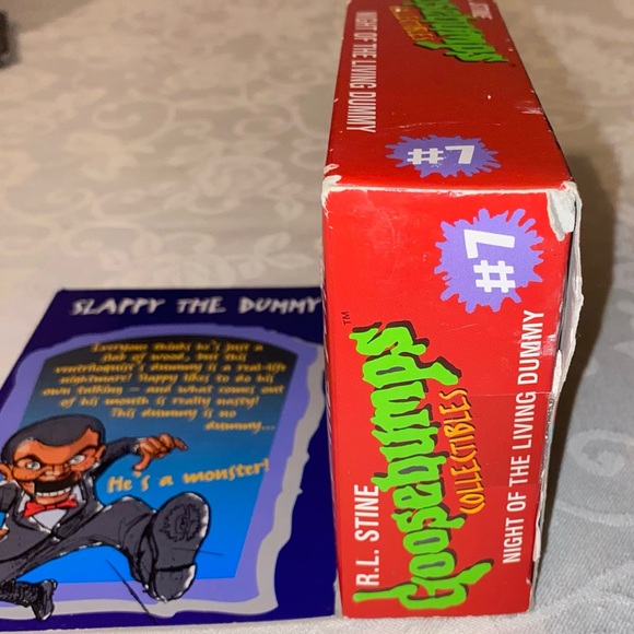 Vintage GOOSEBUMPS Collectables, Rare doll,Number #7 -Night of the Living Dummy - Picture 12 of 15
